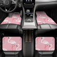 thumbnail image 5 of Balery Flamingo Pattern 4-Piece Floor Mats, Heavy-Duty Rubber Liners, Anti-Slip Design, All-Season Automotive Protection, Vehicles, Cars, Trucks, and SUVs, 5 of 5