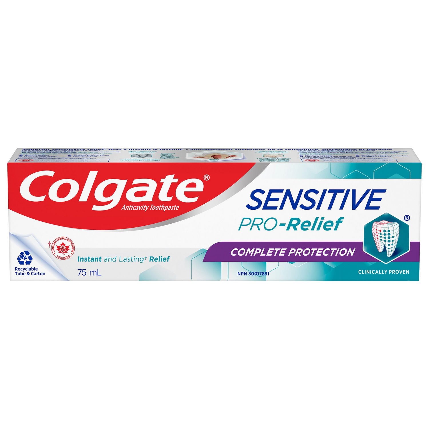 Dentifrice Colgate Sensitive Pro-Relief Protection complète 75 ml