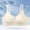 Gold, variant on Wireless Bralette for Women Breathable Fabric Full Coverage Push Up Bra Solid Color Everyday Bra 44B