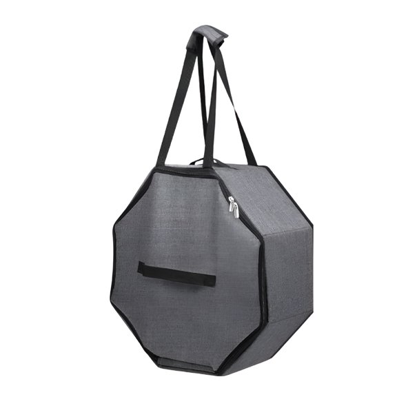 XIBUFE 2026 New Hat Storage Box for Women&Men,Hardboard Support Hat Boxes with 1 Door Hook Hat Organizer for Travel,Home,Closet,Dresser,Cowboy Hat,Hat Bag,Hat Case (Grey)