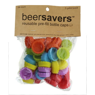 Beer Savers - Silicone Rubber Bottle Caps 54ct