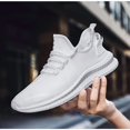 thumbnail image 2 of Running Shoes  for Men reathable  Non Slip Men's Sneakers Knit Mesh Design Walking Shoes for Men Lightweight Men's Trail Running Shoes  Workout Shoes, 2 of 11
