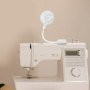 Sewing Machine Fan Gooseneck Sewing Machine Accessories Adjustable Cooling Flexible Desk Fan USB Powered Fan Electric Fans , White