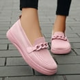 thumbnail image 2 of Aayomet Casual Tennis Shoes for Women with Arch Support Women Breathable Lace Up Shoes Casual Shoes Unisex Lightweight Work,Pink 8, 2 of 5