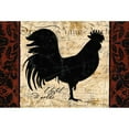 thumbnail image 3 of Stimson, Diane 14x11 Black Modern Framed Museum Art Print Titled - Black Rooster 1, 3 of 5