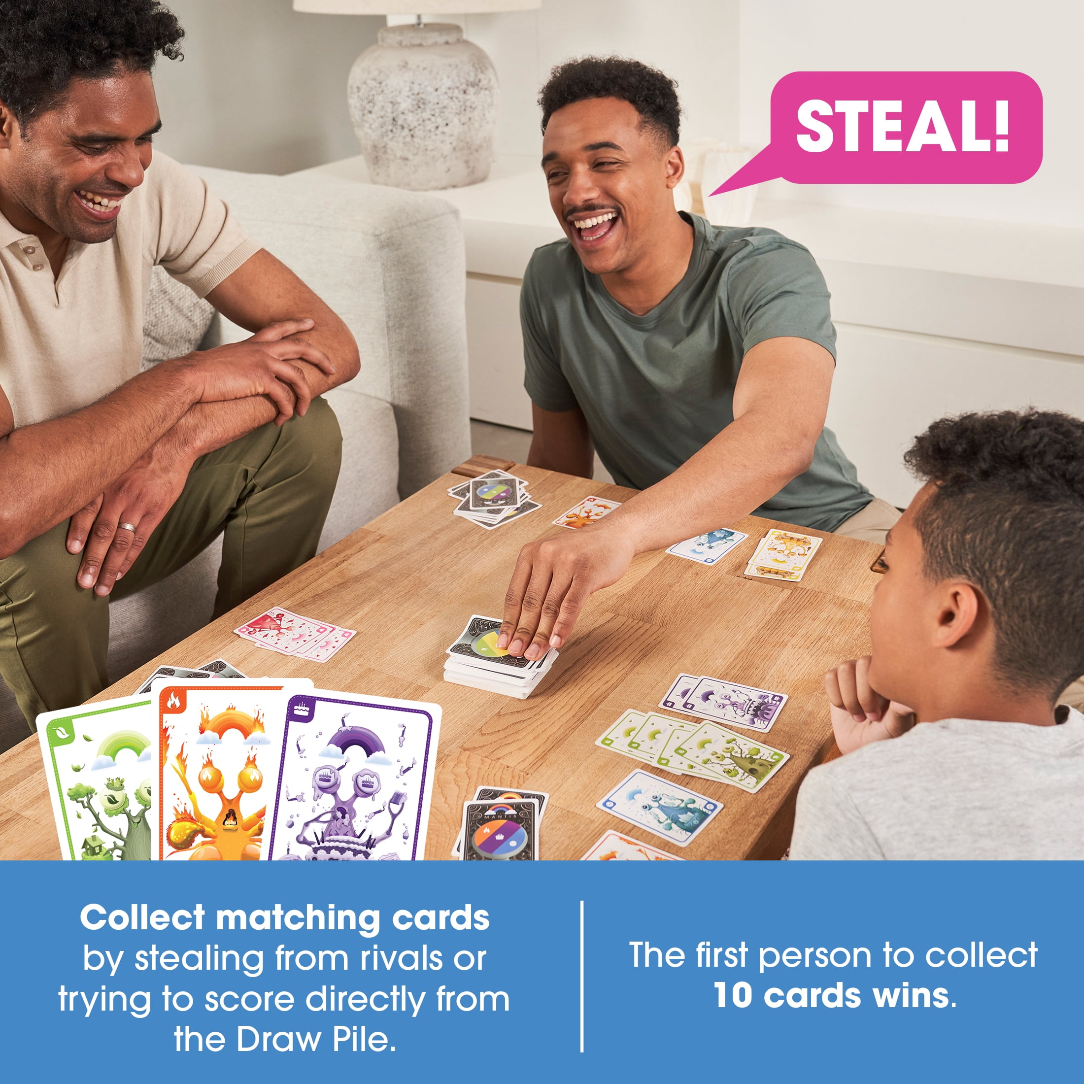 Exploding Kittens Mantis 2-6 Players - Ages 7+ - 10 Minutes to Play - Cutthroat Matching Card Game - Ideal for Party, Family Game Night, Kid and Adult