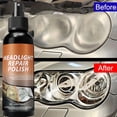 thumbnail image 4 of Dvkptbk cleaning solution Headlight Cleaner Car Headlight Cleaner Long Lasting Headlight Coating and Cleaning Solution Restores Polishes Headlights Car Light Cleaner Headlight Kit 120ml, 4 of 6