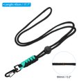 thumbnail image 2 of Uxcell Neck Lanyard Badge Lanyards Adjustable Long Strap Card Holder Keychains Green, 2 of 7