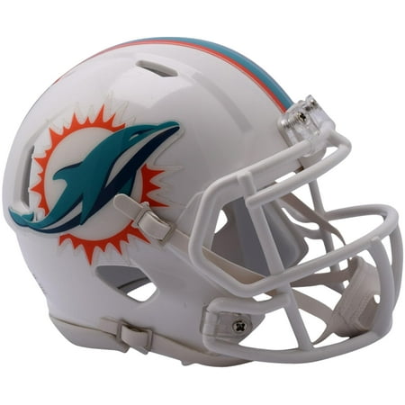 Giants Revolution Helmet - Riddell Miami Dolphins Revolution Speed Mini Football Helmet