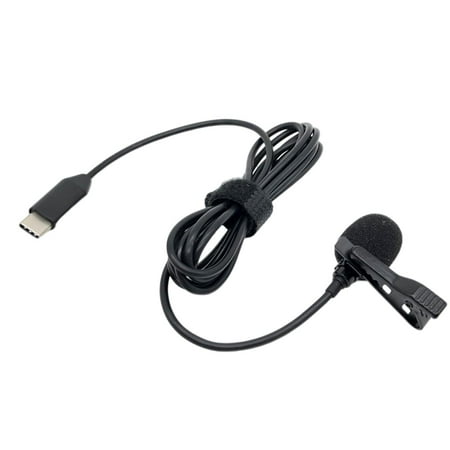 Lavaliered styleed styleed style Lapel Omnidirectional Audio Mic Vlog for