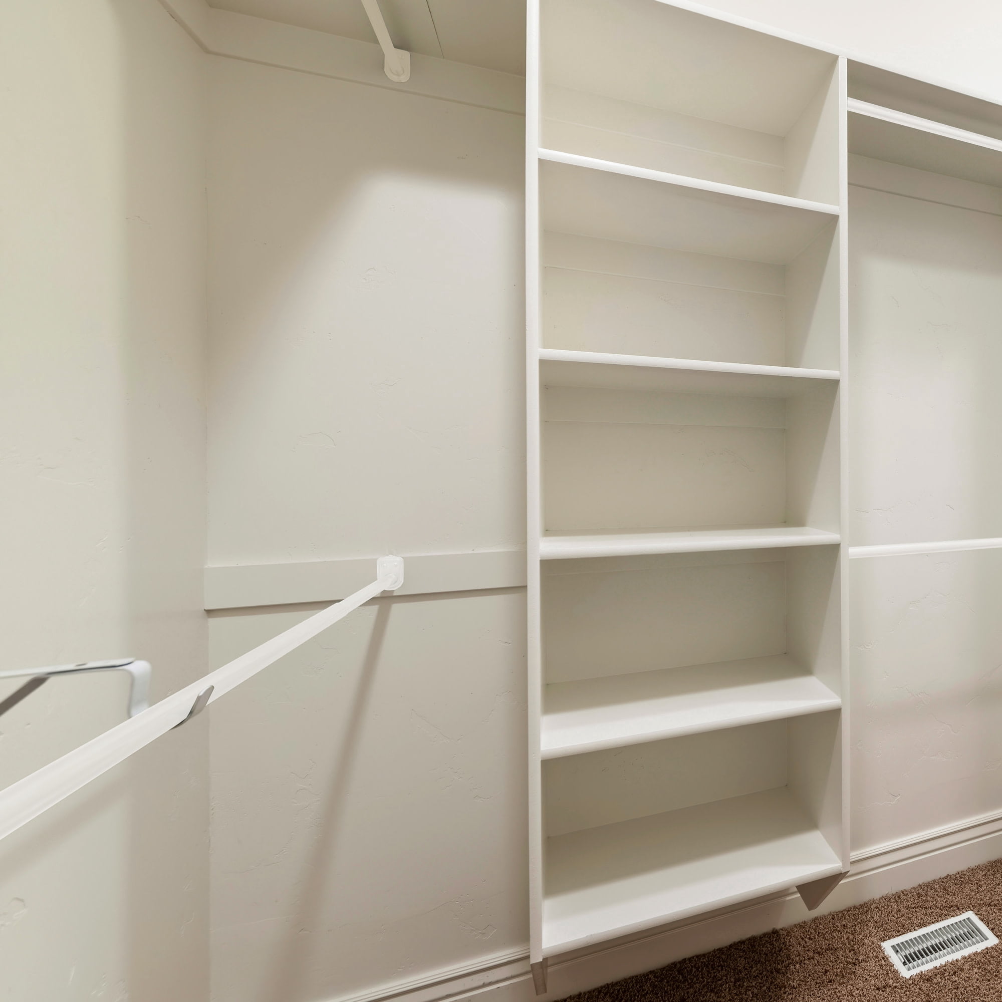 Design House Heavy-Duty Steel Adjustable Wall Mount Closet Rod