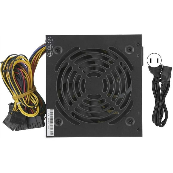 FYBTOF ATX-250W PC Power Supply, ATX-250W Desktop Computer Rated 250W Power Supply Adjustable 115/230V Low Energy Desktop PC Power Supply(US)-3932