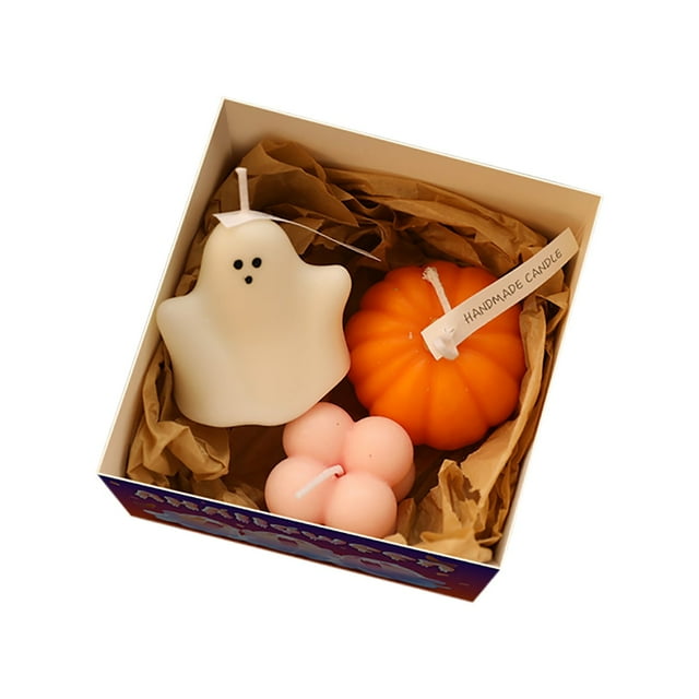 asddcavvf Haunting Set | Home With Atmosphere | Miniature Ornaments & Fragrant Scented Candles Candle Holders for Candlesticks