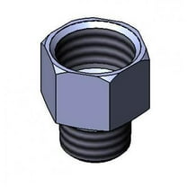 T&S Brass - Adapter, 3/4'' NPT Female x 1/2'' NPT Male