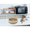 thumbnail image 5 of Unique Bargains 3 Packs Wicker Storage Basket Self-Supporting Storage Cube Beige, 5 of 6