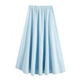 thumbnail image 4 of EDFBUYKRS Female Skirts Fall Maxi Skirts with Pockets for Women 2026 Women's Solid Color Casual Long Skirt, 4 of 5