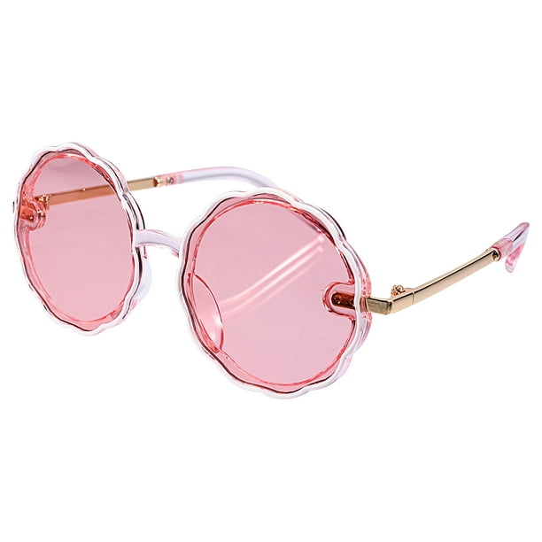 1 par de niños gafas de sol personalizadas sombras de ojos de marco redondo regalo de gafas