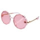 thumbnail image 1 of 1 par de niños gafas de sol personalizadas sombras de ojos de marco redondo regalo de gafas, 1 of 6