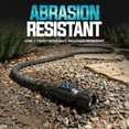 thumbnail image 2 of Aqua Joe FiberJacket Garden Hose, Lightweight, Kink-Resistant, 75' x 5/8" Diameter, 2 of 6