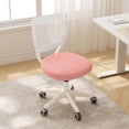 thumbnail image 1 of Silla de escritorio JPBSTO sin brazos, ajustable en altura, giratoria, rosa, 1 of 7