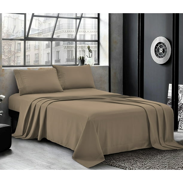 Bed Sheets Cal King Sheet Set 4, Cal King Fitted Bed Sheets