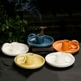 thumbnail image 5 of Hariumiu Ceramic Incense Holder Ceramic Incense Burner Holder Sturdy Creative Censer Holder for Meditation Healing, 5 of 8