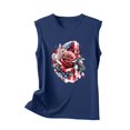 thumbnail image 4 of XIAfhje Women's Tank Tops America Flag Shirt Sexy Tops Fashion Casual Round Neck Sleeveless Print Tops Tank Top Blouse Casual Blouse Loose Tee Summer T Shirts Vest, 4 of 4