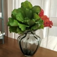 thumbnail image 3 of Fake Flower Bouquet Plastic Artificial Queen Of Flowers Simulation Artificial Succulent Plants For Home Decoration Garden Wall Arrangement,White Household Imitation, 3 of 8