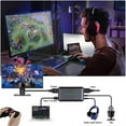 thumbnail image 3 of 4K -Compatible Video Capture Card, Audio Video External Camera Capture Card Stream & Record in 4K/60fps, 3 of 5