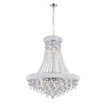 thumbnail image 2 of CWI Lighting Royaume 13 Lumière vers le Bas Lustre avec Finition Chromée, 2 of 6