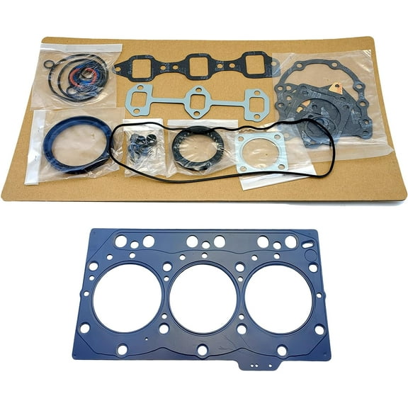 3TNE78 Full Head Gasket Set Kit For Yanmar 3TNE78 3TNE78A Engine FT250 Utility Vehicle For Kobelco SK025 Z63 Excavator F210H F-7H F-21EX FE-240 Tractor 719822-92620 71982292620