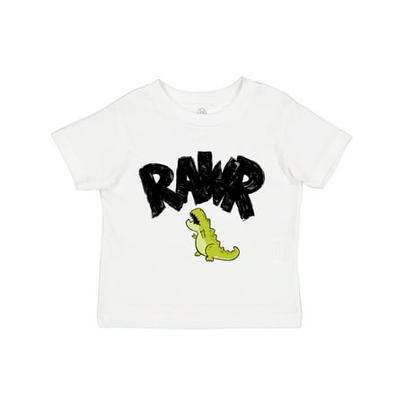 

Inktastic Lil Green Tyrannosaurus Rawr Gift Toddler Boy or Toddler Girl T-Shirt