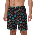 thumbnail image 1 of Fotbe Multicolored Butterflies Traje de Baño para Hombre – Shorts de Natación de Secado Rápido con Forro y Bolsillos-Medium, 1 of 6