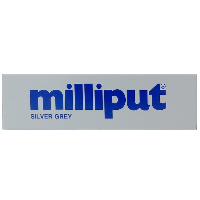 Masilla Milliput de 2 componentes, autoendurecible, gris plata, consistencia media