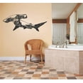 thumbnail image 1 of Design With Vinyl Home Wall Decals Hammerhead Shark Motivational Wall Decal for Boys Girls Bedroom - DIY and Removable - Size: 14 In x 27 In, 1 of 3