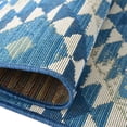 thumbnail image 5 of Unique Loom Outdoor Southwestern Collection Area Rug - Fethiye (2' 7" x 5' 3" Runner Blue/Ivory), 5 of 6