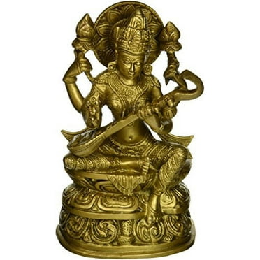 Devi Saraswati - Brass Statue