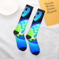 thumbnail image 6 of Saiise Bluey Funny Socks Men Women Boys Kids Adults Novelty Graphic Crew Tube Socks Crazy Design Casual Dress Socks for Sports,Running,Travel, 6 of 7