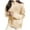 Beige, variant on IROINNID Womens Sweater Round Neckline Pullover Sweater Solid Color Comfy Mid-Length Long Sleeve Sweater Knitted Sweater Tops