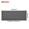 thumbnail image 3 of Uxcell 600 Grits Waterproof Sandpaper Wet Dry Sand Paper Silicone Grey 10pcs, 3 of 5