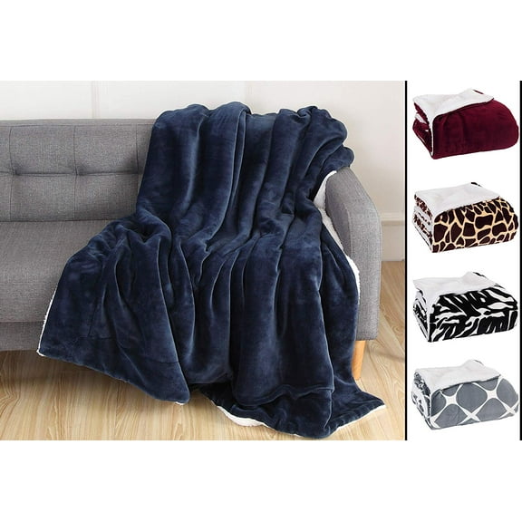 Elegant Comfort 50 x 60 Blanket Gift Christmas Throw