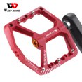 thumbnail image 4 of Ciclismo WEST BIKING Pedales de bicicleta Pedales de bicicleta antideslizantes Plataforma plana (Rojo) Likrtyny Para estrenar, 4 of 8