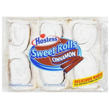 Interstate Brands Hostess Sweet Rolls, 12.75 oz