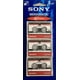 thumbnail image 1 of Microcassette Sony 3MC-60B, 60 minutos, paquete de 3 unidades para dictado, 1 of 2