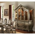 thumbnail image 3 of ACME Ragenardus China Cabinet with Light Touch in Vintage Oak, 3 of 3