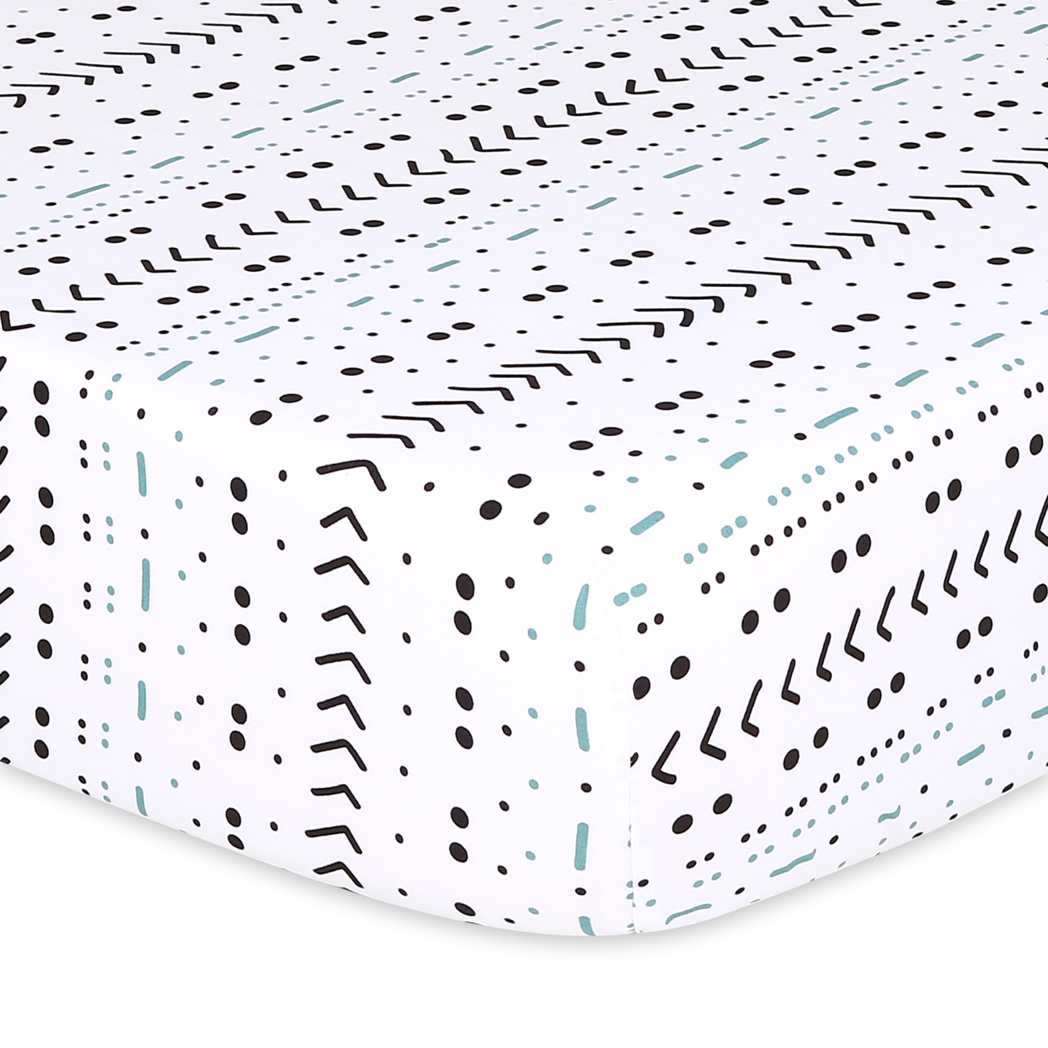 The Peanutshell Fitted Crib Sheets for Boys or Girls, 4 Pack Set, Cactus