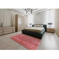 thumbnail image 5 of Ahgly Company Machine Washable Indoor Rectangle Industrial Modern Fire Engine Red Area Rugs, 8' x 10', 5 of 7