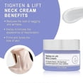 thumbnail image 3 of Crème Raffermissante et Lift pour le Cou, Crèmes Anti-âge pour le Cou pour Raffermir et Raffermir, avec Complexe Raffermissant de Réparation Proactive, pour Peau Libre et Affaissée, 3 of 5