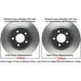 thumbnail image 2 of Detroit Axle - 312mm Front 272mm Rear Brakes and Rotors Brake Pads Replacement for Volkswagen GTI Fits select: 2017-2019 VOLKSWAGEN GOLF ALLTRACK S/SE/SEL, 2016 VOLKSWAGEN GTI S/SE, 2 of 10