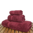 thumbnail image 3 of BC BARE COTTON Luxury Hotel & Spa Quality Collection, 100% Turkish Cotton, 750+ GSM, Eco Friendly Towel Set, Bath Towel, Hand Towel, Washcloths (3 Piece, Cranberry) (562-414), 3 of 3